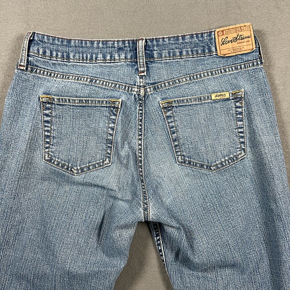 Levi's Light Blue Flare Jeans - Picture 2 of 10